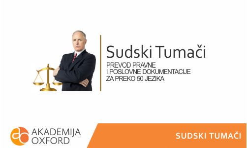 Sudski tumač Beograd - Akademija Oxford