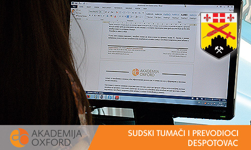 Sudski tumaci i prevodioci Despotovac - Akademija Oxford