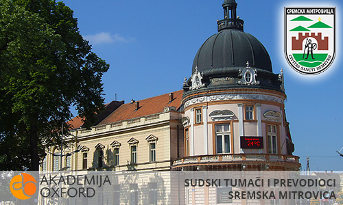 Sudski tumač Sremska Mitrovica - Akademija Oxford