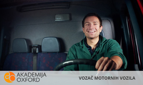 Srednja Škola - treći Stepen - Vozač Motornih Vozila - Beograd - Akademija Oxford