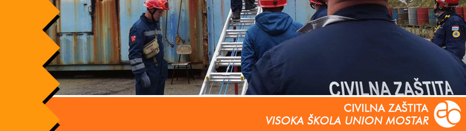 Visoka škola UNION Mostar - Civilna zaštita