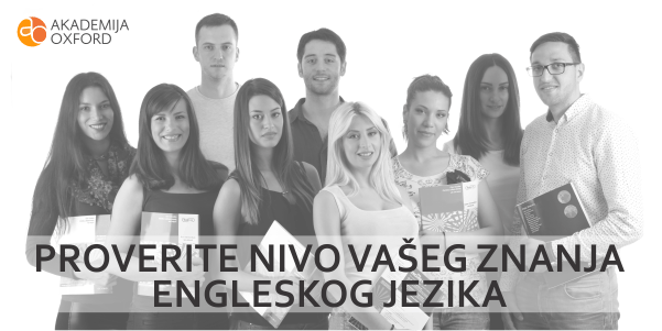 Proverite nivo znanja engleskog jezika