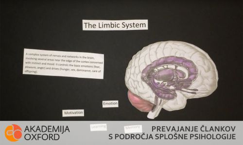 Prevajanje člankov s področja splošne psihologije