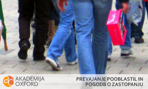 Prevajanje pooblastil in pogodb, Maribor