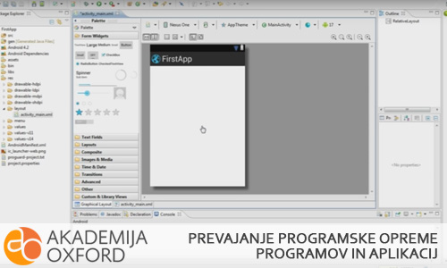 Prevajanje programske opreme, programov in aplikacij, Ljubljana