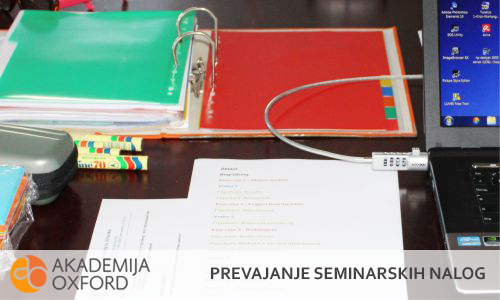 Prevajanje seminarskih nalog, Ljubljana