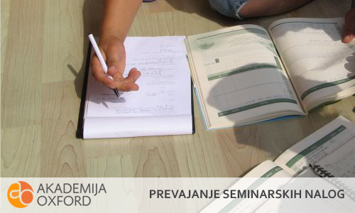 Prevajanje seminarskih, Maribor