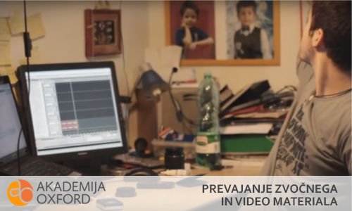 Prevajanje zvočnega in video materiala, Ljubljana