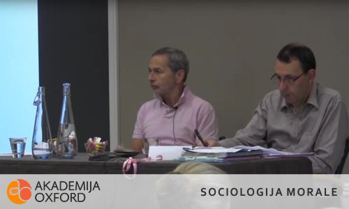 Prevodi člankov s področja sociologije morale