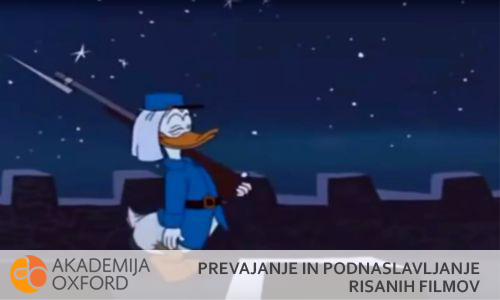 Prevodi in podnaslavljanje risanih filmov, Celje