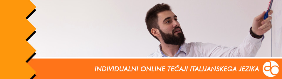 Individualni online tečaji italijanskega jezika