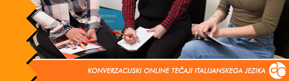 Konverzacijski online tečaji italijanskega jezika