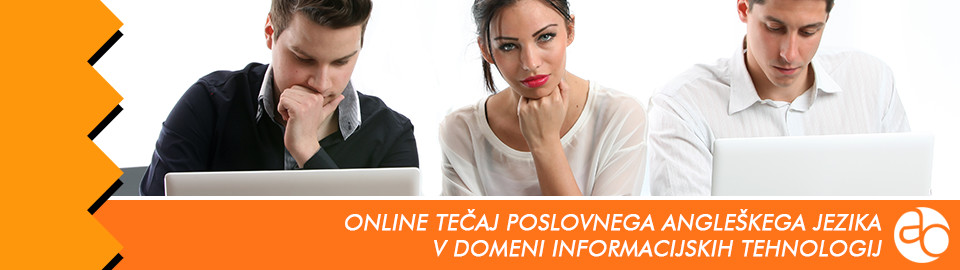 Online tečaj poslovnega angleškega jezika v domeni informacijskih tehnologij