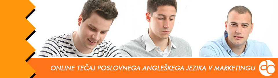 Online tečaj poslovnega angleškega jezika v marketingu