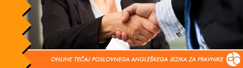 Online tečaj poslovnega angleškega jezika za pravnike