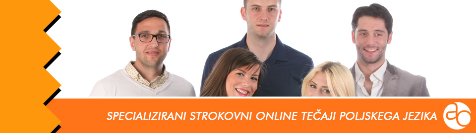 Specializirani strokovni online tečaji poljskega jezika