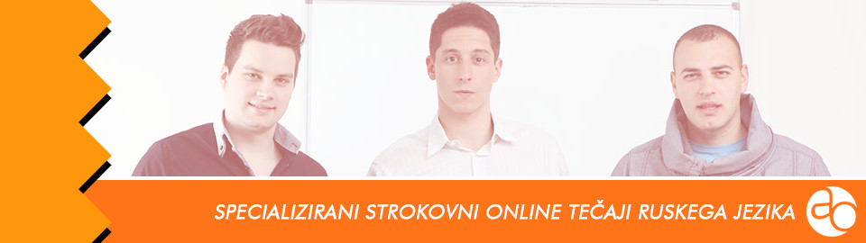 Specializirani strokovni online tečaji ruskega jezika