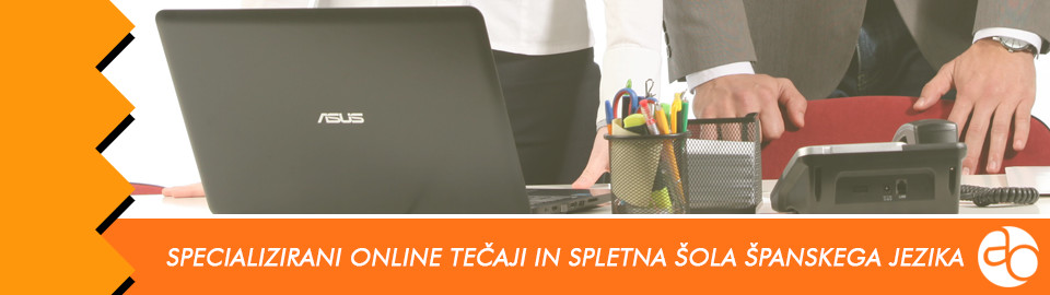 Specializirani strokovni online tečaji španskega jezika