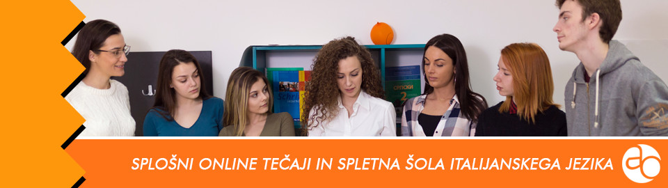 Splošni online tečaji in Spletna šola italijanskega jezika