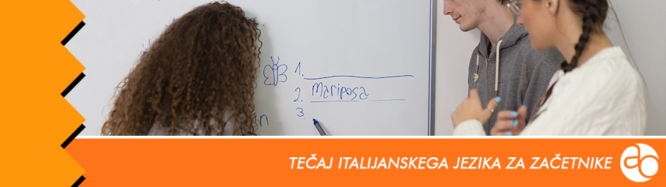 Tečaj italijanskega jezika za začetnike