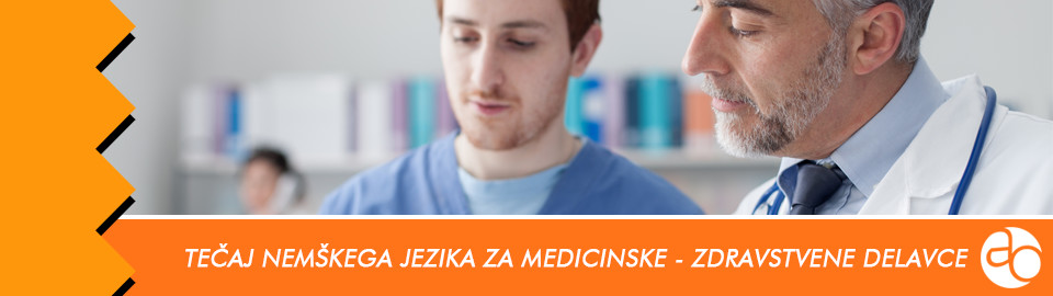 Tečaj nemškega jezika za medicinske - zdravstvene delavce