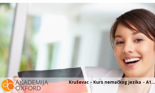 Kruševac - Kurs nemačkog jezika - A1 Kruševac - Kurs nemačkog jezika - A1