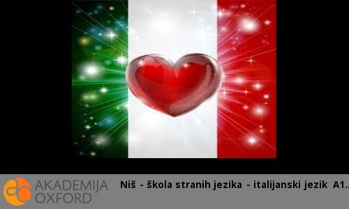 Niš - škola stranih jezika - italijanski jezik A1 Niš - škola stranih jezika - italijanski jezik A1