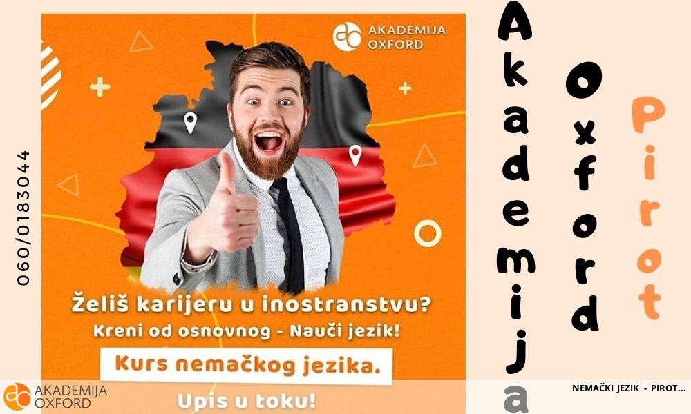 NEMAČKI JEZIK - PIROT NEMAČKI JEZIK - PIROT