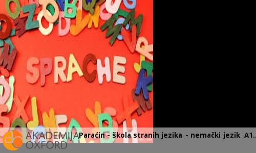 Paraćin - škola stranih jezika - nemački jezik A1