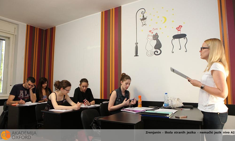 Kurs nemačkog jezika - A2 - Zrenjanin Kurs nemačkog jezika - A2 - Zrenjanin