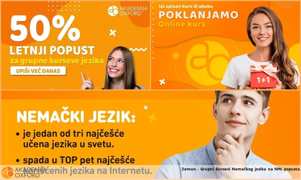 Zemun - Grupni kursevi Nemačkog jezika na 50% popusta