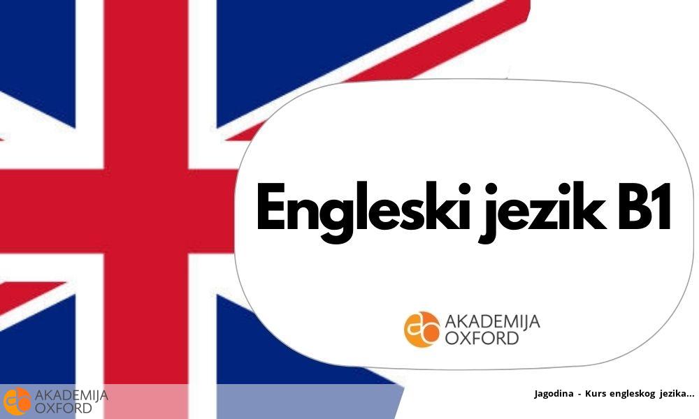 Jagodina - Kurs engleskog jezika