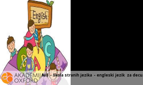 Niš - škola stranih jezika - engleski jezik za decu
