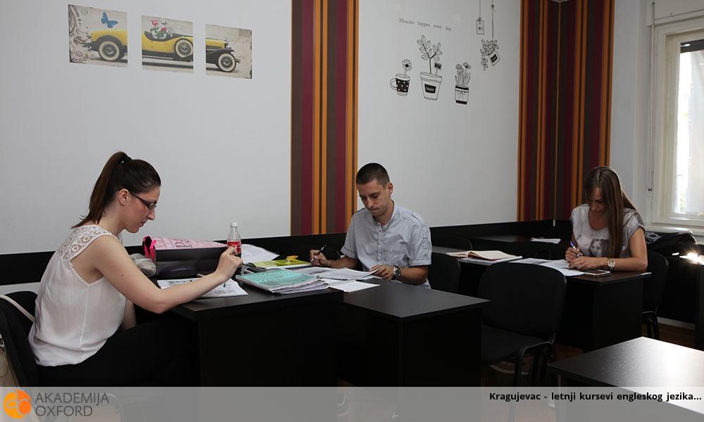 Kragujevac - letnji kursevi engleskog jezika
