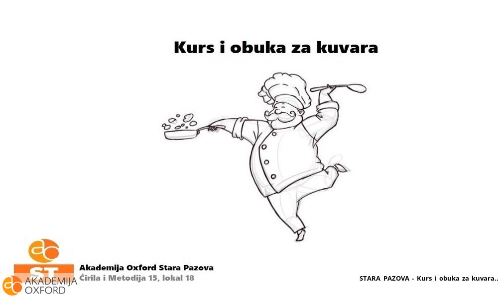 STARA PAZOVA - Kurs i obuka za kuvara