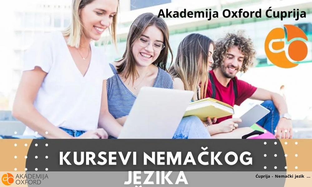 Ćuprija - Nemački jezik Ćuprija - Nemački jezik