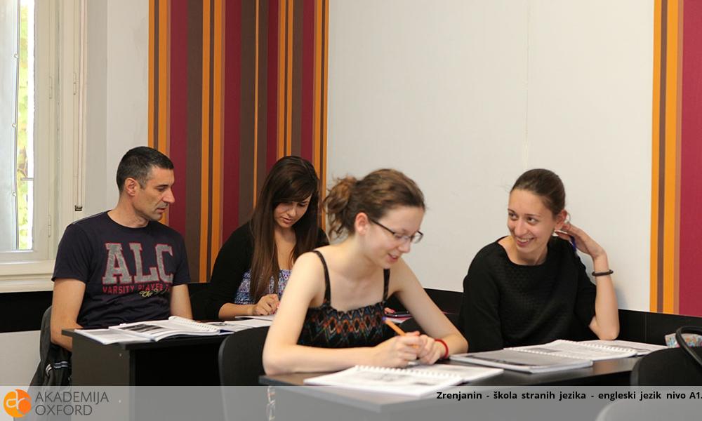 Kurs engleskog jezika - nivo A1 Kurs engleskog jezika - nivo A1