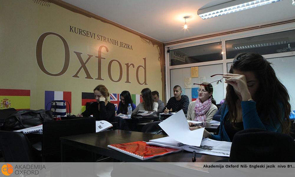Akademija Oxford Niš- Engleski jezik nivo B1