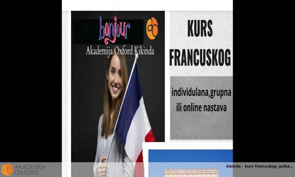 kikinda - kurs francuskog jezika