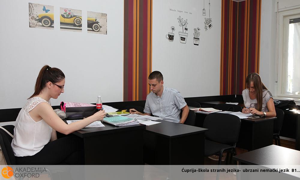 Ćuprija-škola stranih jezika- ubrzani nemački jezik B1 Ćuprija-škola stranih jezika- ubrzani nemački jezik B1