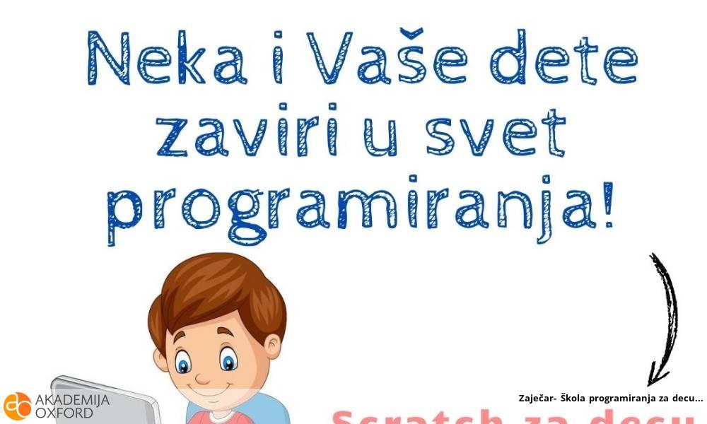 Zaječar- Škola programiranja za decu