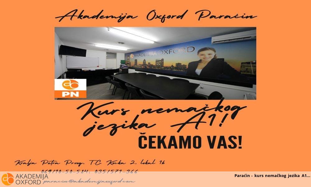 Paraćin - kurs nemačkog jezika A1 Paraćin - kurs nemačkog jezika A1