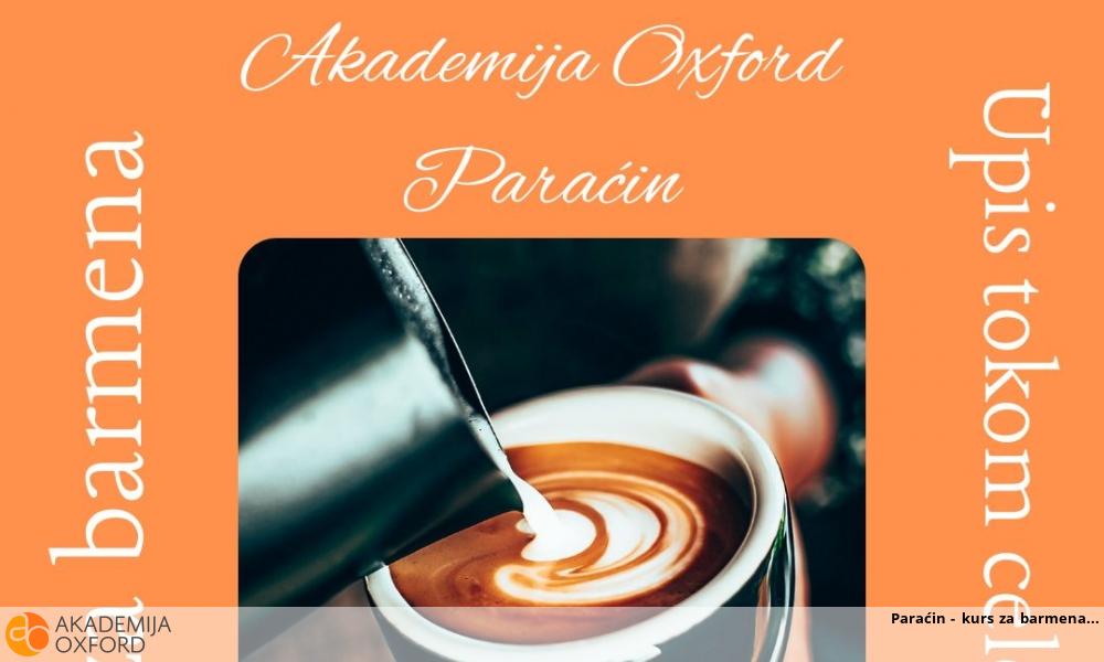 Paraćin - kurs za barmena Paraćin - kurs za barmena