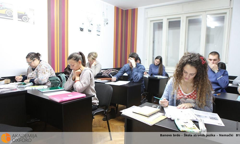 Banovo brdo - Škola stranih jezika - Nemački B1 Banovo brdo - Škola stranih jezika - Nemački B1