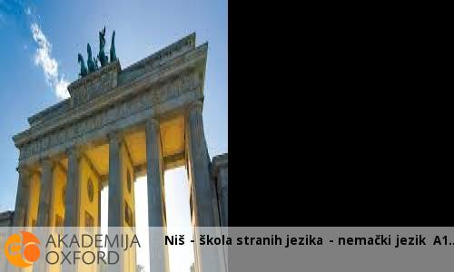 Niš - škola stranih jezika - nemački jezik A1 Niš - škola stranih jezika - nemački jezik A1