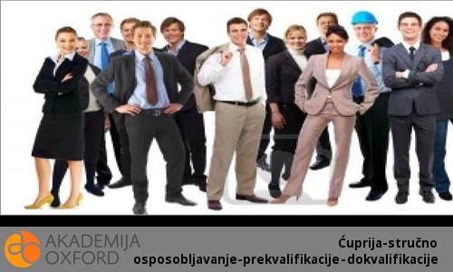 Ćuprija-stručno osposobljavanje-prekvalifikacije - dokvalifikacije Ćuprija-stručno osposobljavanje-prekvalifikacije - dokvalifikacije