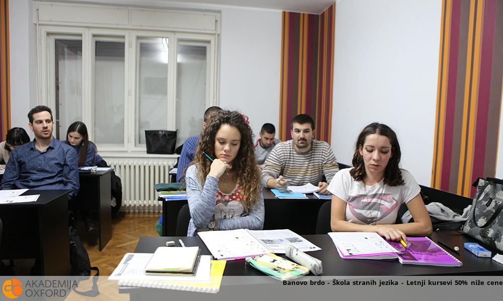 Banovo brdo - Škola stranih jezika - Letnji kursevi 50% niže cene!