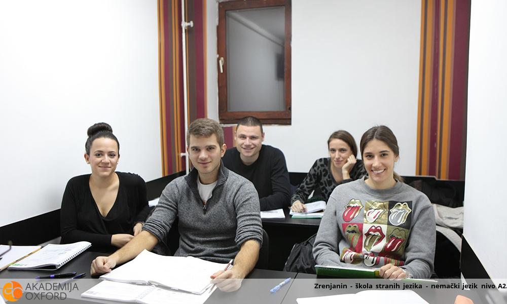 Kurs nemačkog jezika - A2 - Zrenjanin Kurs nemačkog jezika - A2 - Zrenjanin