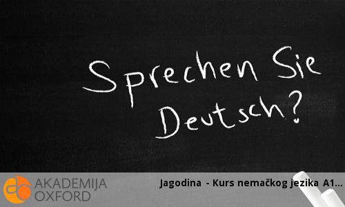 Jagodina - Kurs nemačkog jezika A1 Jagodina - Kurs nemačkog jezika A1