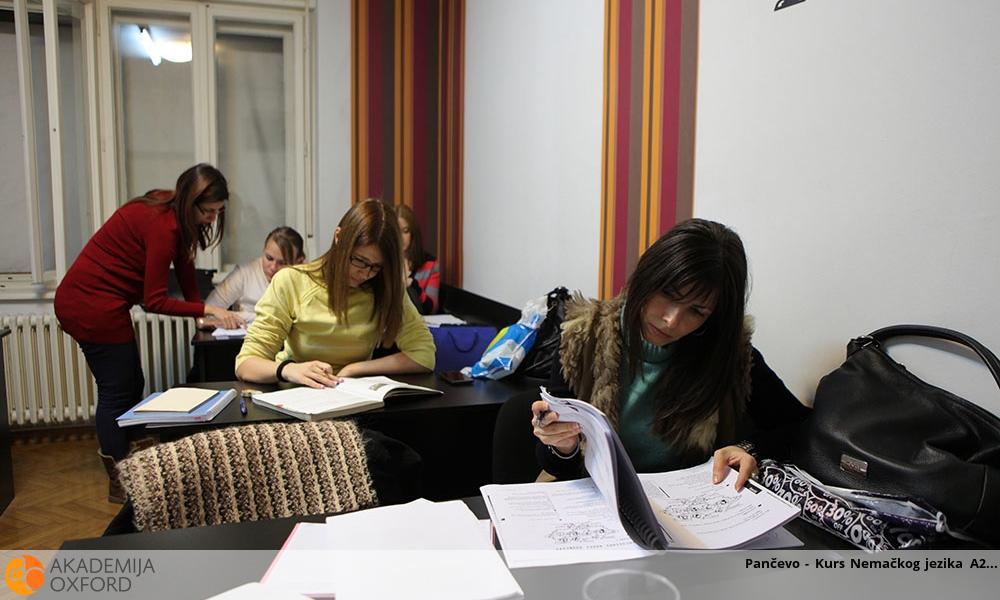 Pančevo - Kurs Nemačkog jezika A2